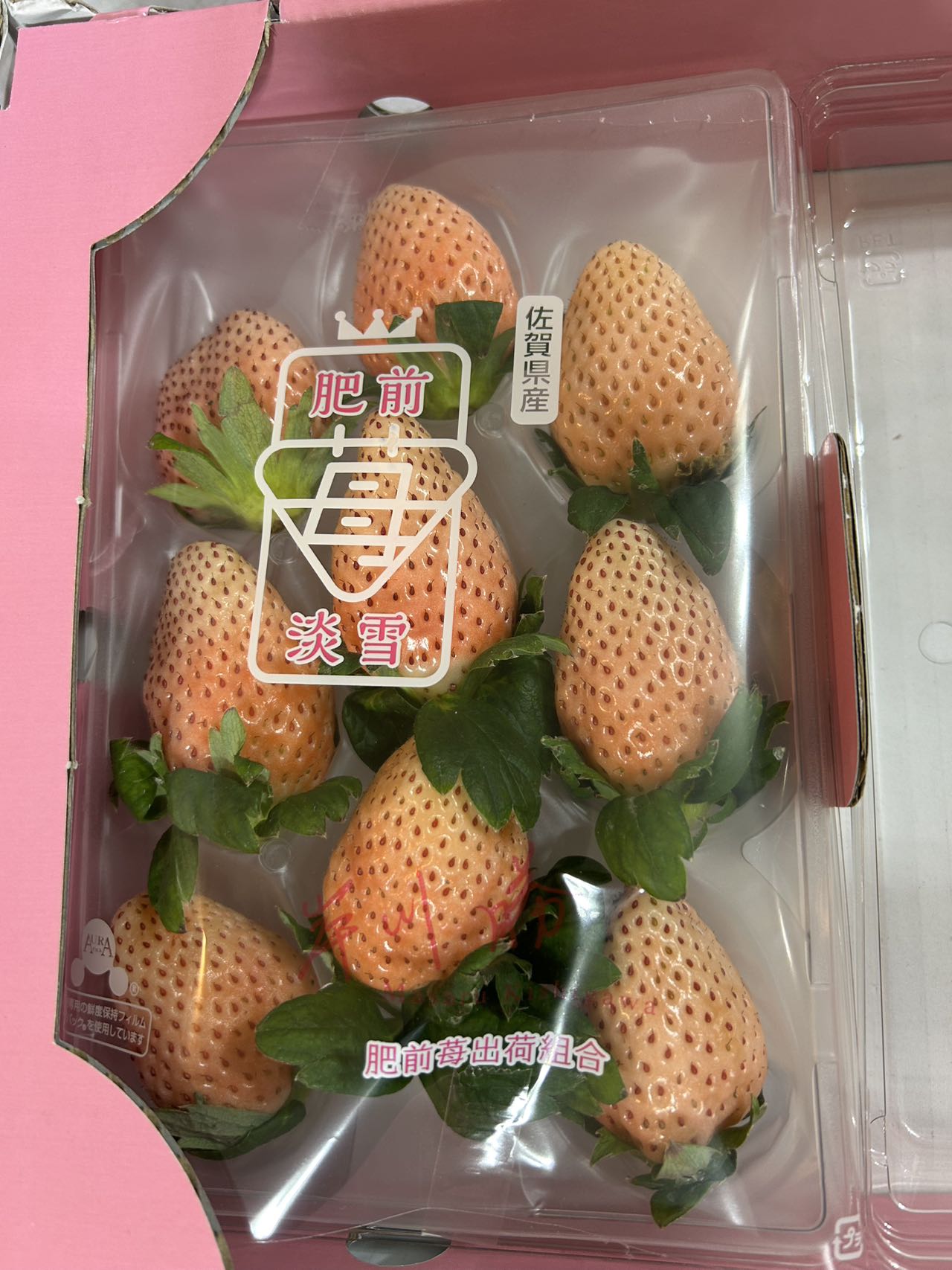 0 NEW 佐賀県産 雪うさぎ YUKI USAGI JAPANESE STRAWBERRY x 1 PACK