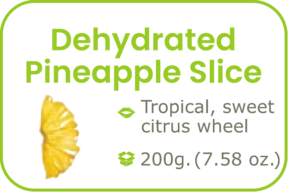 Dehydrated Pineapple Slice 1lb(120+-slices)- start from 09/15/2026