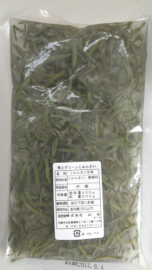 00 NEW 蓴菜じゅんさい 500G JUNSAI