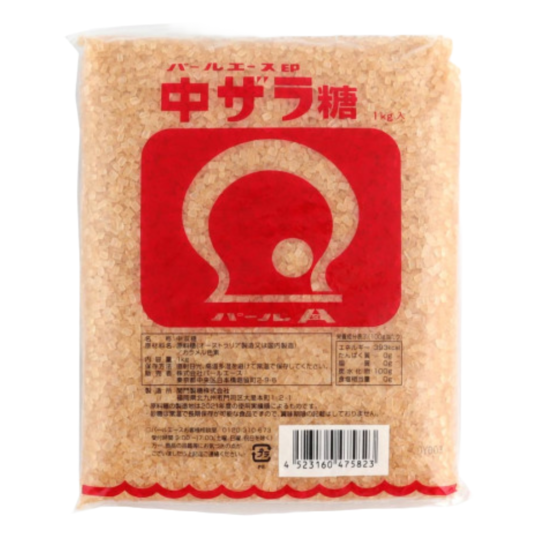 00 NEW PEARLACE CHUZARATO SUGAR 1KG 中ザラ糖