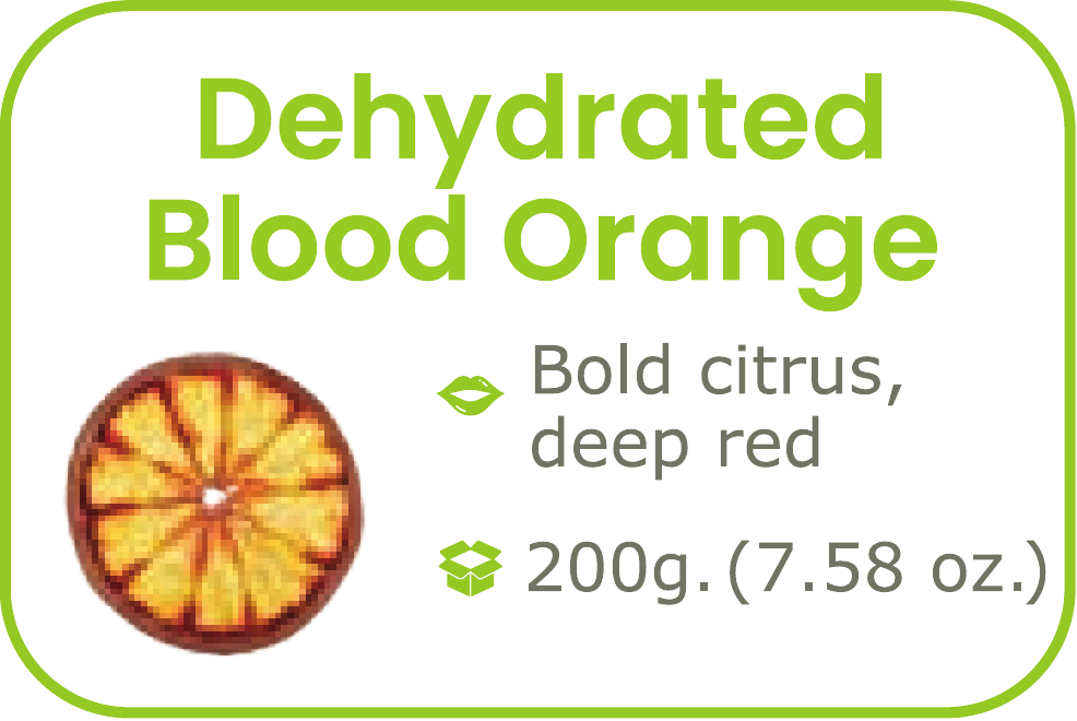 Dehydrated Blood Orange Slice 1lb(115+-slices)- start from 09/15/2026