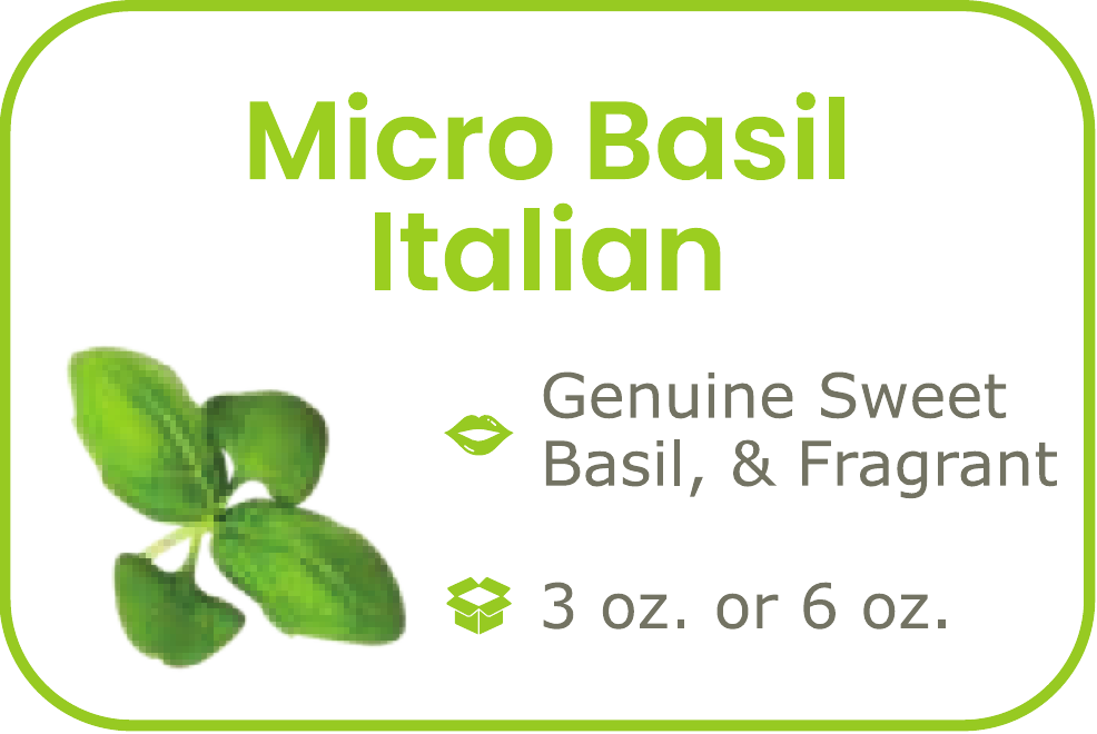 Micro Basil Italian start from 09/15/2026