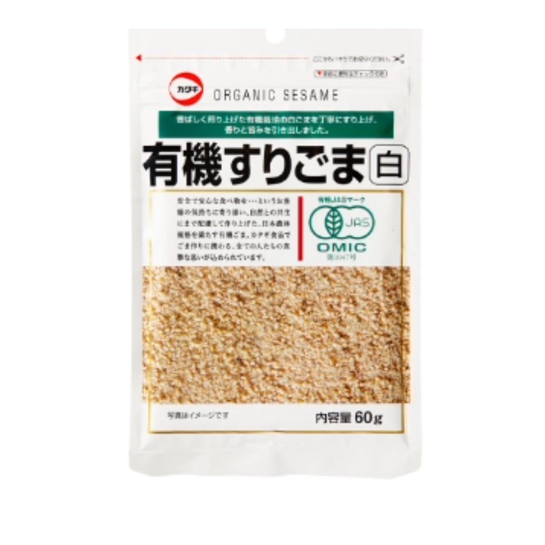 GOMA WHITE ORGANIC SESAME カタギ　有機すりごま 白