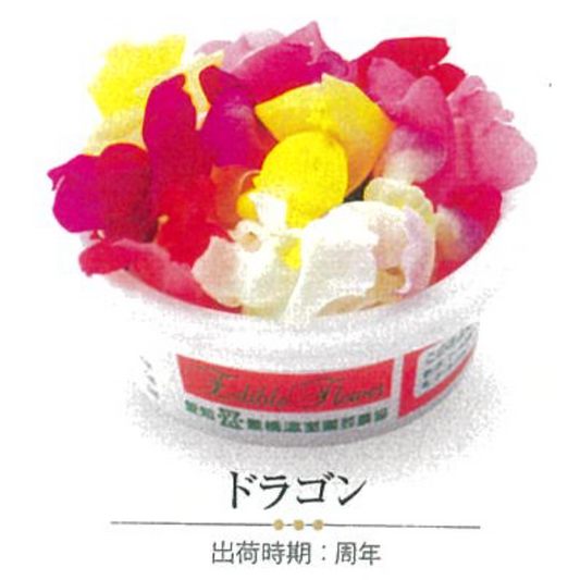 NEW EDIBLE FLOWERS ドラゴン MIX 80G